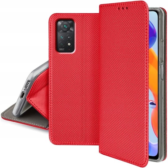 Etui S-Magnet + SZKŁO do Xiaomi Redmi Note 11 Pro Krainagsm