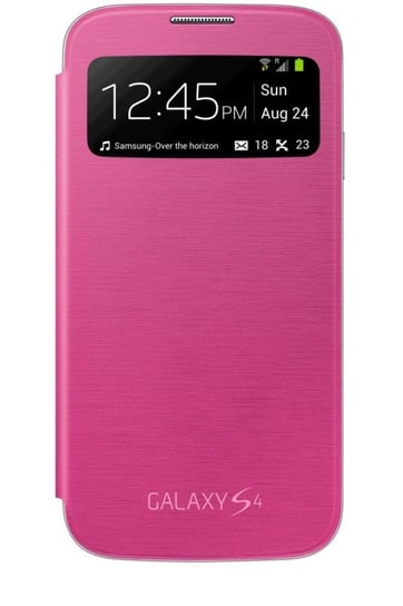 Etui S-View na Samsung Galaxy S4 I9500, różowe Samsung