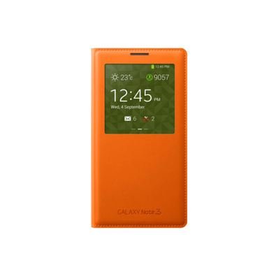 Etui S-View na SAMSUNG Note 3 N9005 pomarańczowe Samsung