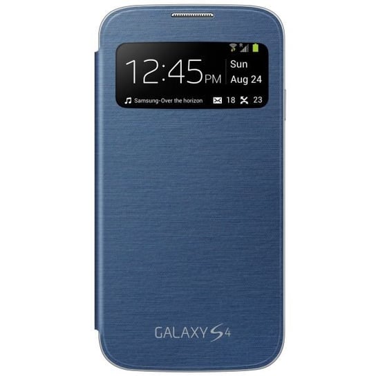 Etui S-View z okienkiem i magnetyczną wstawką do Galaxy S IV Blue EF-CI950BLEGWW Samsung