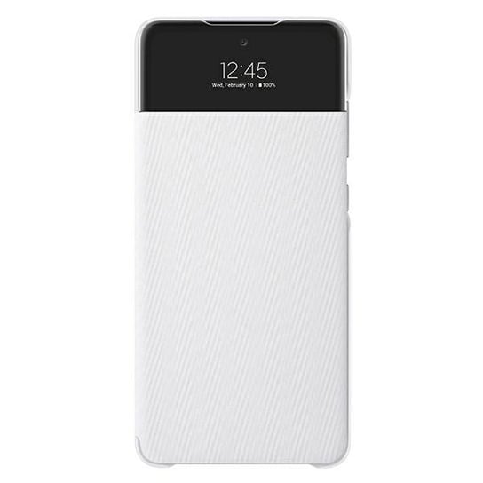 Etui Samsung EF-EA725PW A72 A725 biały /white S View Wallet Cover Samsung Electronics