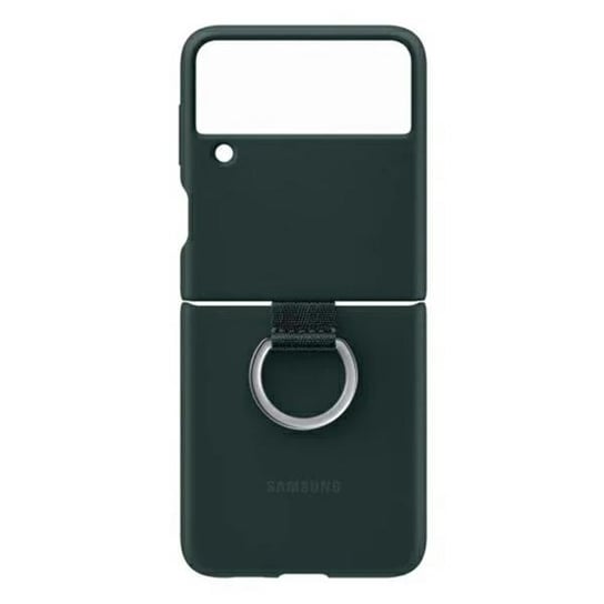 Etui Samsung EF-PF711TGEGWW Flip 3 zielony/green Silicone Cover Ring Samsung