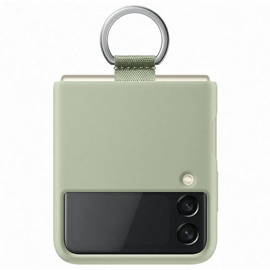 Etui Samsung EF-PF711TMEGWW Flip 3 oliwkowy/olive green Silicone Cover Ring Samsung Electronics