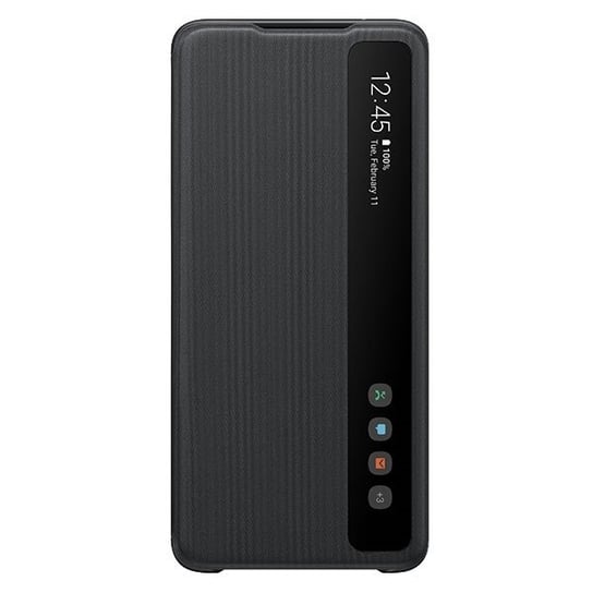Etui Samsung EF-ZG988CB S20 Ultra G988 czarny/black Clear View Cover Samsung