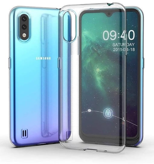 Etui SAMSUNG GALAXY A01 Slim Case Protect 2mm transparentne Nemo