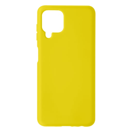 Etui Samsung Galaxy A22 Silikonowe Półsztywne Soft Touch Fine Finish żółte Avizar