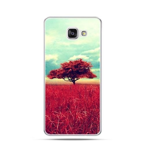 Etui, Samsung Galaxy A3 2016 A310, czerwone drzewo EtuiStudio