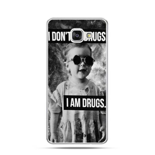 Etui, Samsung Galaxy A3 2016 A310, I don`t do drugs I am drugs EtuiStudio