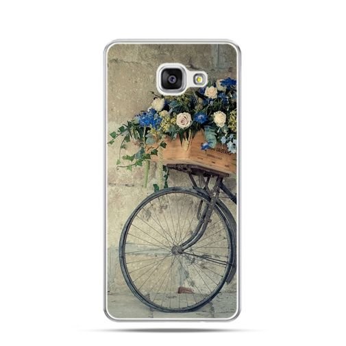 Etui, Samsung Galaxy A3 2016 A310, rower z kwiatami EtuiStudio