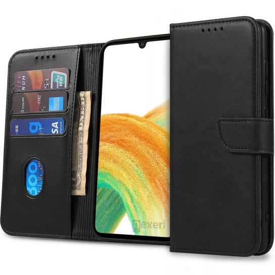 Etui SAMSUNG GALAXY A33 5G Nexeri Wallet czarne Nexeri