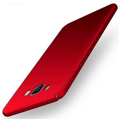 Etui, Samsung Galaxy A5 2015 Slim, czerwony EtuiStudio
