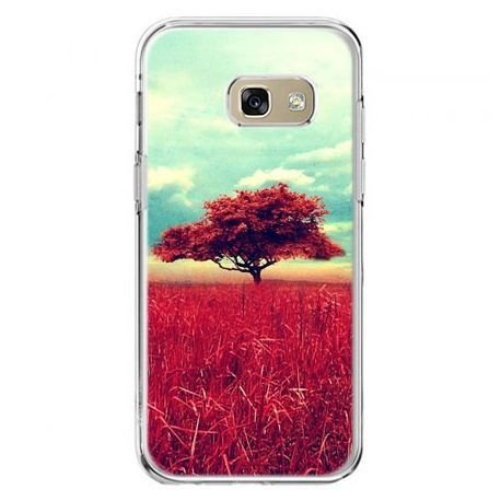 Etui, Samsung Galaxy A5 2017, czerwone drzewo EtuiStudio