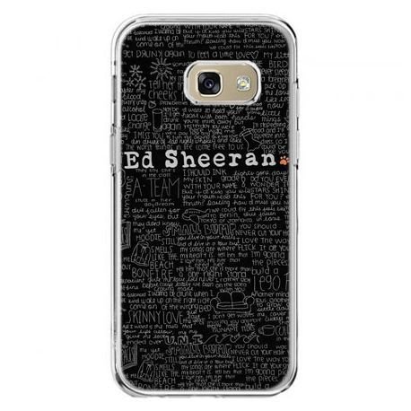 Etui, Samsung Galaxy A5 2017, ED Sheeran czarne poziome EtuiStudio