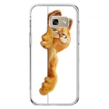 Etui, Samsung Galaxy A5 2017, Kot Garfield EtuiStudio