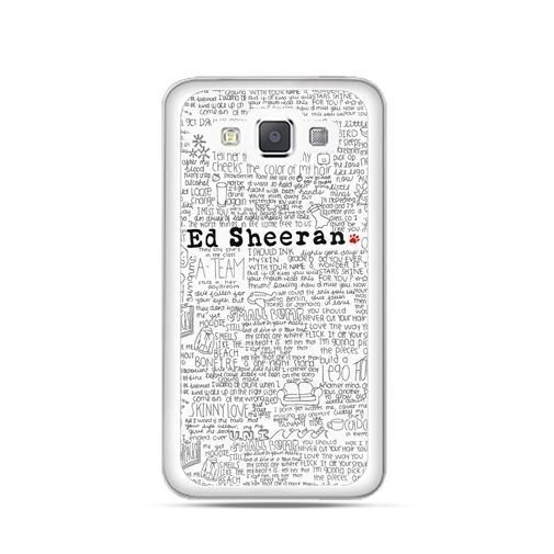 Etui, Samsung Galaxy A5, Ed Sheeran białe poziome EtuiStudio