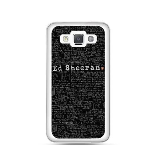 Etui, Samsung Galaxy A5, ED Sheeran czarne poziome EtuiStudio