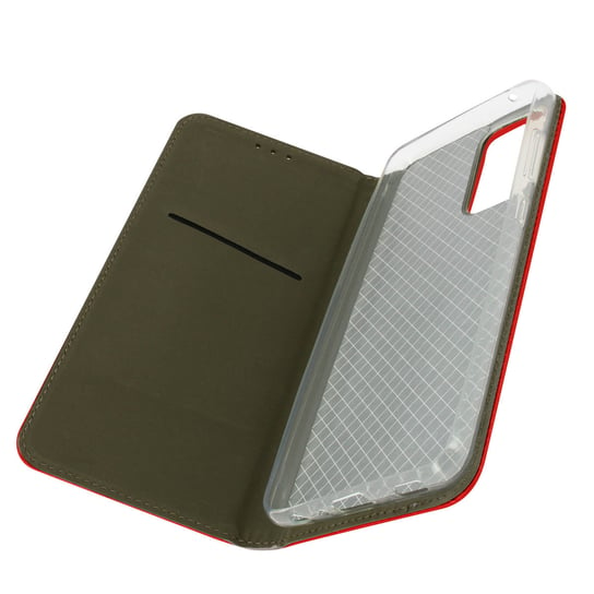 Etui Samsung Galaxy A52 Folio Card Holder Function czerwone Avizar