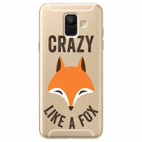 Etui, Samsung Galaxy A6 2018, Crazy like a fox EtuiStudio