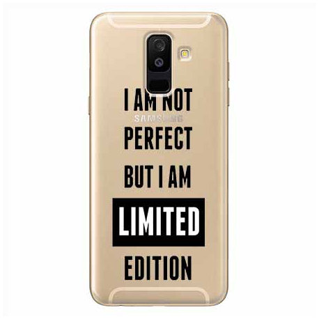 Etui, Samsung Galaxy A6 Plus 2018, I Am not perfect EtuiStudio