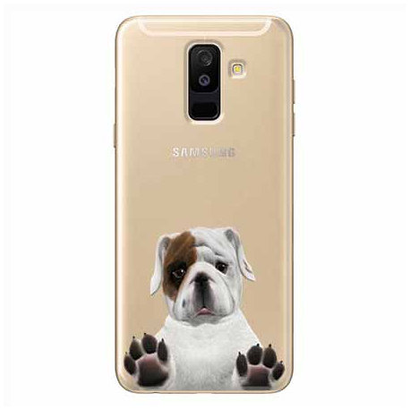 Etui, Samsung Galaxy A6 Plus 2018, Słodki szczeniaczek EtuiStudio