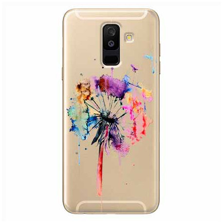 Etui, Samsung Galaxy A6 Plus 2018, Watercolor dmuchawiec EtuiStudio