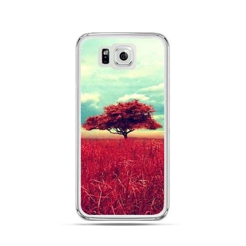 Etui, Samsung Galaxy Alpha, czerwone drzewo EtuiStudio