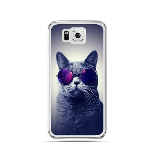 Etui, Samsung Galaxy Alpha, kot hipster w okularach EtuiStudio