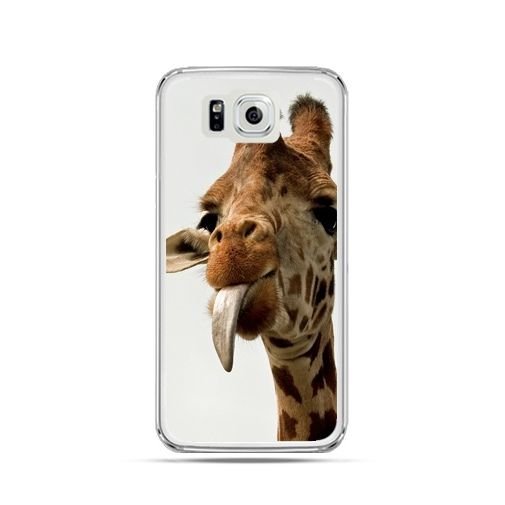 Etui, Samsung Galaxy Alpha, żyrafa z językiem EtuiStudio