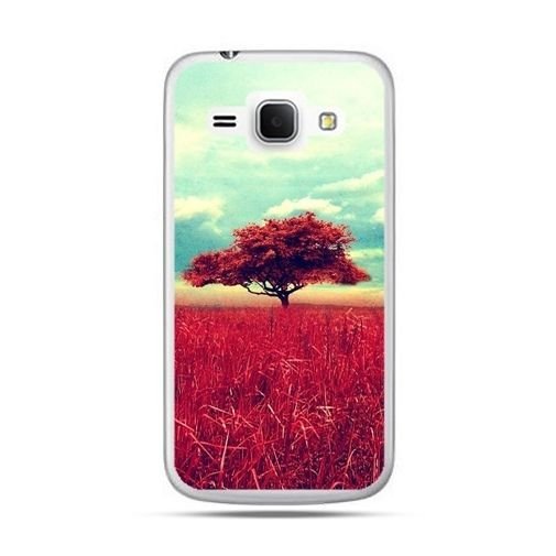 Etui, Samsung Galaxy Core Plus, czerwone drzewo EtuiStudio