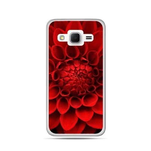 Etui, Samsung Galaxy Grand Prime, czerwona dalia EtuiStudio