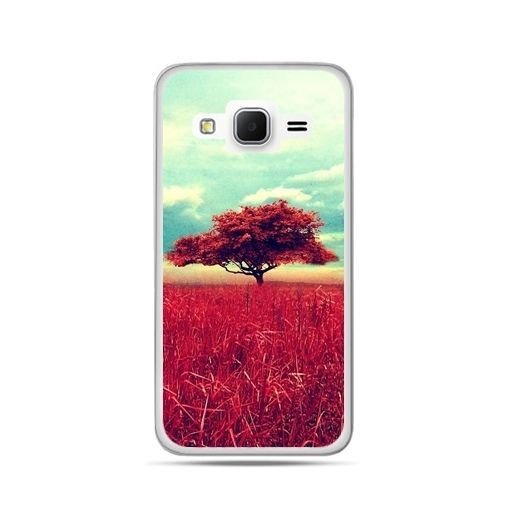 Etui, Samsung Galaxy Grand Prime, czerwone drzewo EtuiStudio