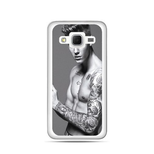 Etui, Samsung Galaxy Grand Prime, Justin Bieber w tatuażach EtuiStudio