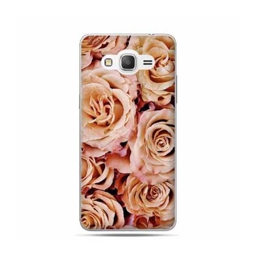Etui, Samsung Galaxy Grand Prime róże kwiaty silikonowe EtuiStudio