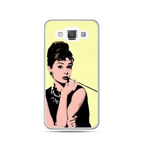 Etui, Samsung Galaxy J1, Audrey Hepburn z papierosem EtuiStudio