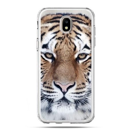 Etui, Samsung Galaxy J5 2017, śnieżny tygrys EtuiStudio