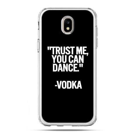 Etui, Samsung Galaxy J5 2017, Trust me you can dance, vodka EtuiStudio
