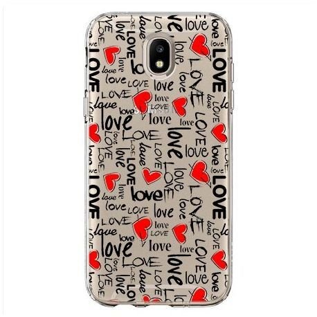 Etui, Samsung Galaxy J7 2017, love, love, love EtuiStudio