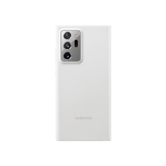 Etui Samsung Galaxy Note 20 Ultra EF-PN985TW białe srebro/white silver Silicone Cover Samsung