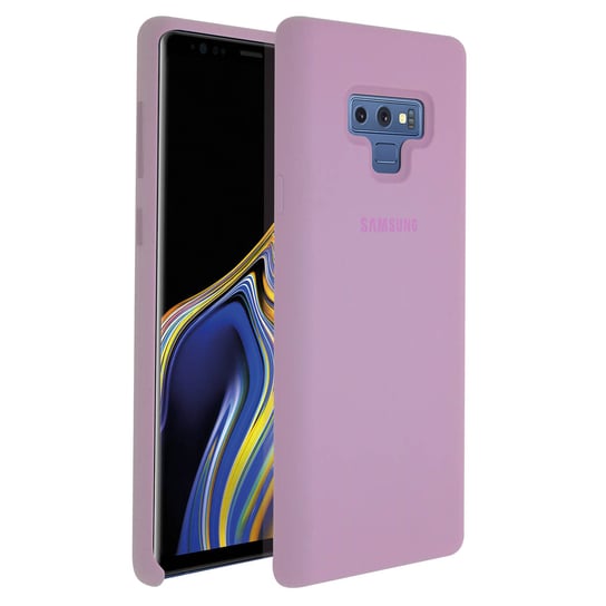 Etui Samsung Galaxy Note 9 Oryginalne silikonowe etui Samsung Soft Touch w kolorze fioletowym Samsung