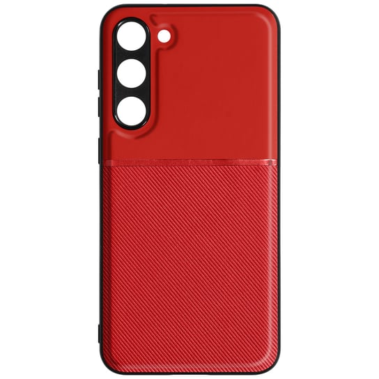 Etui Samsung Galaxy S23, czerwone hybryda, kolekcja Noble Avizar