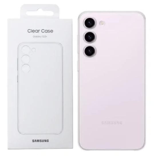 Etui Samsung Galaxy S23 Plus Clear Case Transparentne Przeźroczyste Samsung