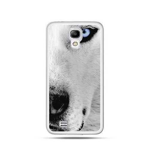 Etui, Samsung Galaxy S4, biały wilk, nakładka z wilkiem EtuiStudio