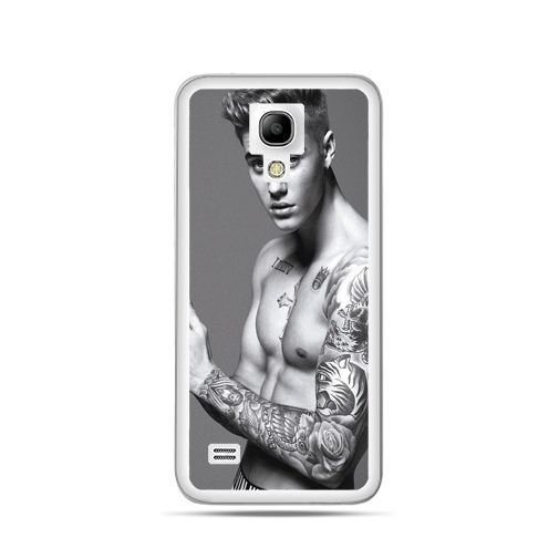 Etui, Samsung Galaxy S4 mini, Justin Bieber w tatuażach EtuiStudio