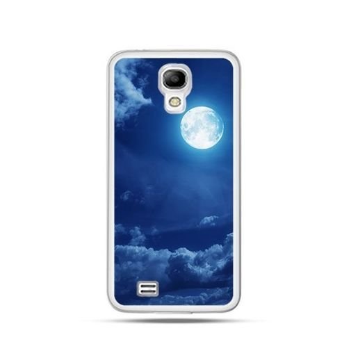 Etui, Samsung Galaxy S4 mini, niebieski księżyc EtuiStudio