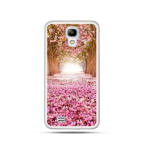 Etui, Samsung Galaxy S4, różowe liście EtuiStudio