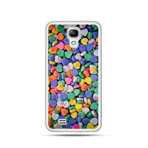 Etui, Samsung Galaxy S4, z cukierkowymi sercami EtuiStudio