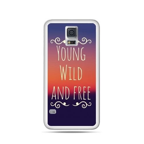 Etui, Samsung Galaxy S5 mini, Young wild and free EtuiStudio