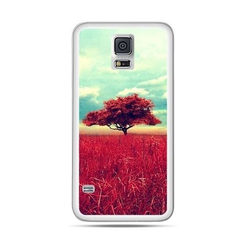 Etui, Samsung Galaxy S5 Neo, czerwone drzewo EtuiStudio