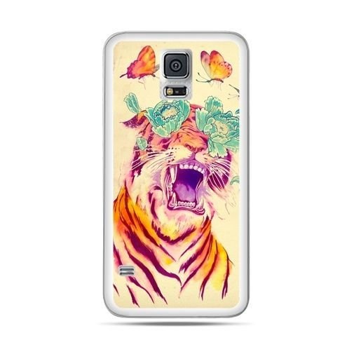 Etui, Samsung Galaxy S5 Neo, egzotyczny tygrys EtuiStudio