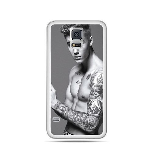 Etui, Samsung Galaxy S5 Neo, Justin Bieber w tatuażach EtuiStudio
